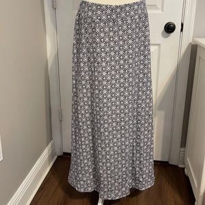 Talbots XL cotton Maxi skirt